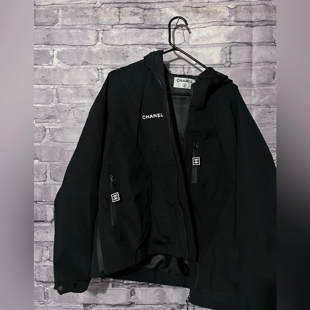 Chanel Women's Black Jacket Oversized